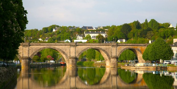 Image of River Bridge, Armorique Regional Natural Park, Brittany