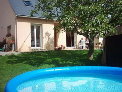 Image of exterior and pool - villa - Beganne - La Roche Bernard - Morbihan - Brittany
