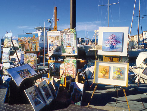 Image of Artists Work - St Tropez - Provence