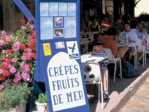 Creperie in Brittany