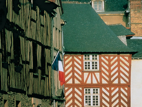 Old quarter Rennes