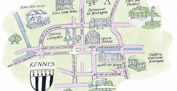 Rennes Map